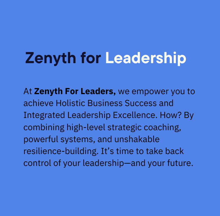 Zenyth; Zenyth For Leaders